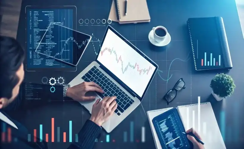 Arbitrox trading panel UI